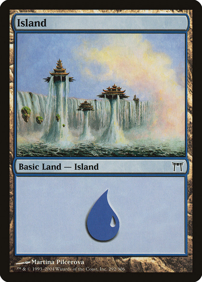 Magic | Island (292) [Champions of Kamigawa] | The Nerd Merchant