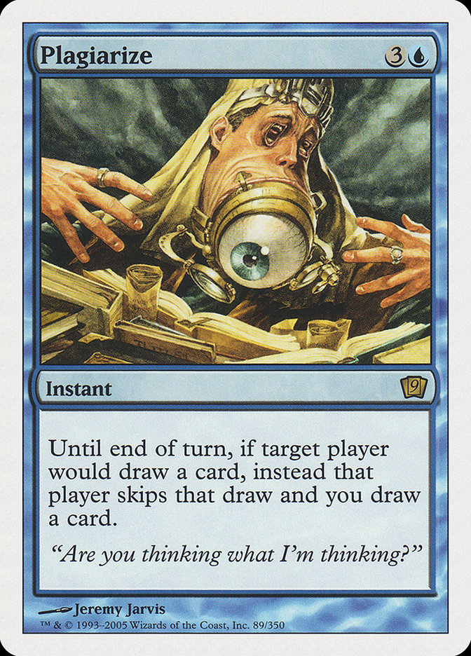 Magic | Plagiarize [Ninth Edition] | The Nerd Merchant