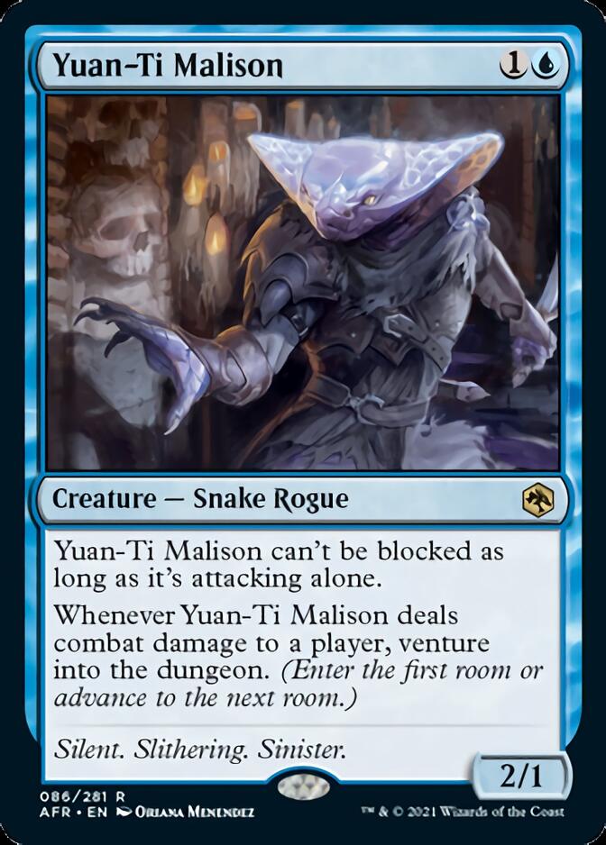 Magic | Yuan-Ti Malison [Dungeons & Dragons: Adventures in the Forgotten Realms] | The Nerd Merchant