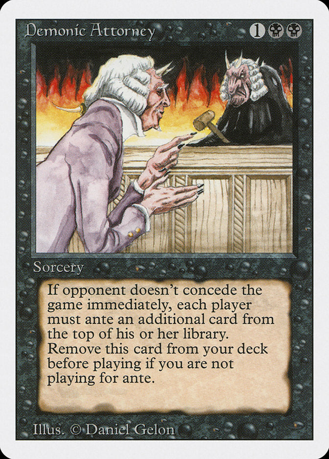 Magic | Demonic Attorney [Revised Edition] | The Nerd Merchant