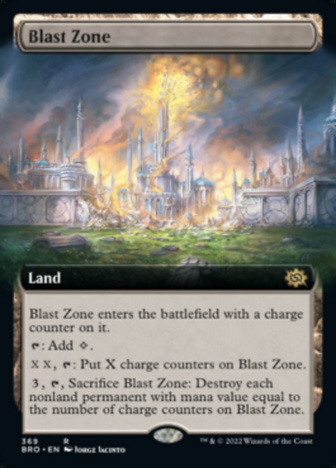 Magic | Blast Zone (Extended Art) [The Brothers' War] | The Nerd Merchant
