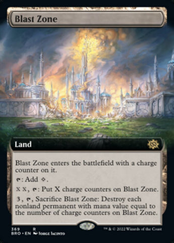 Magic | Blast Zone (Extended Art) [The Brothers' War] | The Nerd Merchant