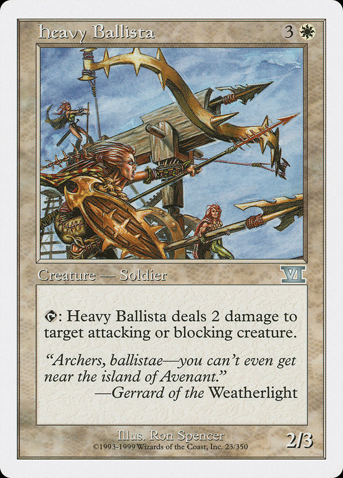 Magic | Heavy Ballista [Classic Sixth Edition] | The Nerd Merchant