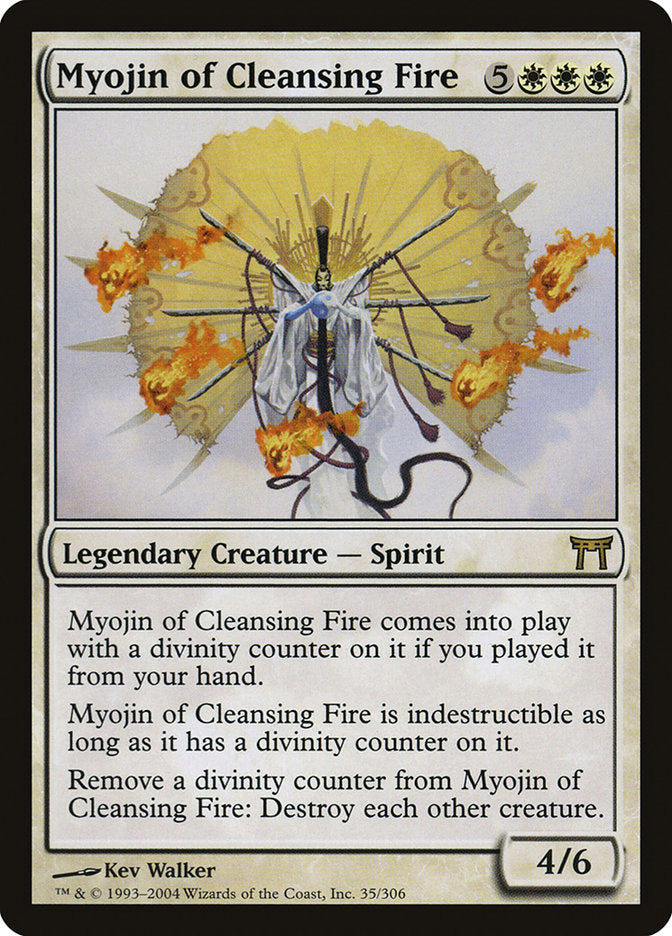 Magic | Myojin of Cleansing Fire [Champions of Kamigawa] | The Nerd Merchant