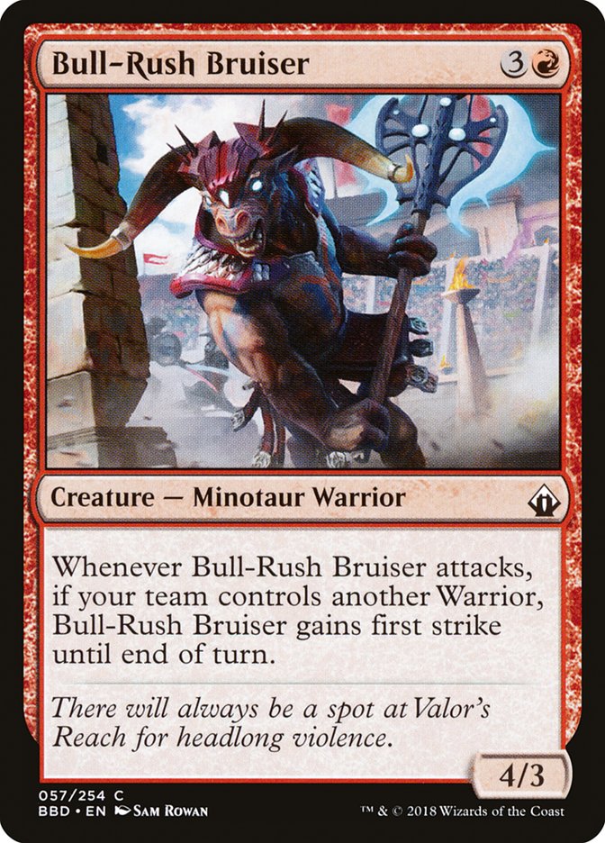 Magic | Bull-Rush Bruiser [Battlebond] | The Nerd Merchant
