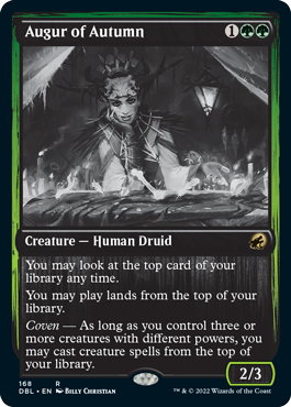 Magic | Augur of Autumn [Innistrad: Double Feature] | The Nerd Merchant