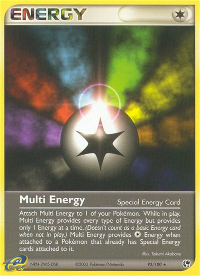Pokemon | Multi Energy (93/100) [EX: Sandstorm] | The Nerd Merchant