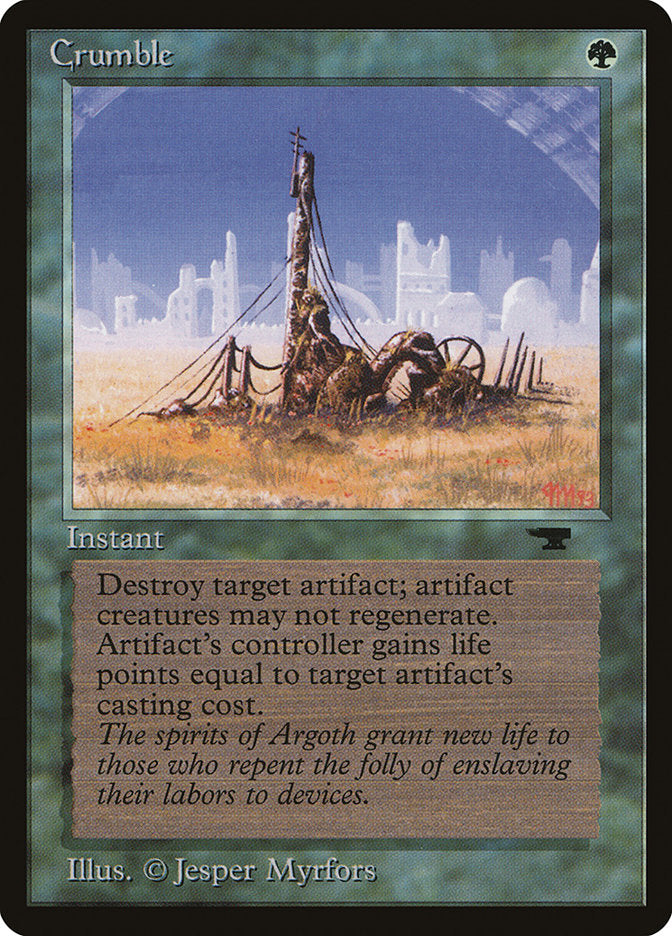Magic | Crumble [Antiquities] | The Nerd Merchant