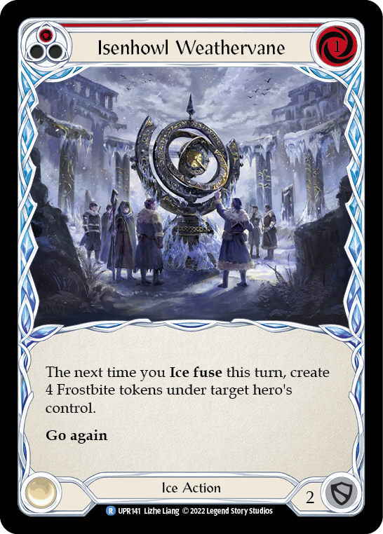 Flesh and Blood TCG | Isenhowl Weathervane (Red) [UPR141] (Uprising)  Rainbow Foil | The Nerd Merchant