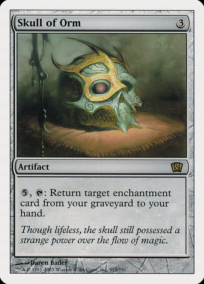 Magic | Skull of Orm [Eighth Edition] | The Nerd Merchant