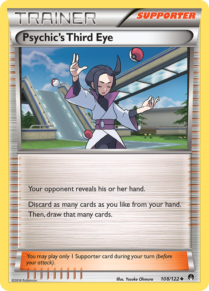 Pokemon | Psychic's Third Eye (108/122) [XY: BREAKpoint] | The Nerd Merchant