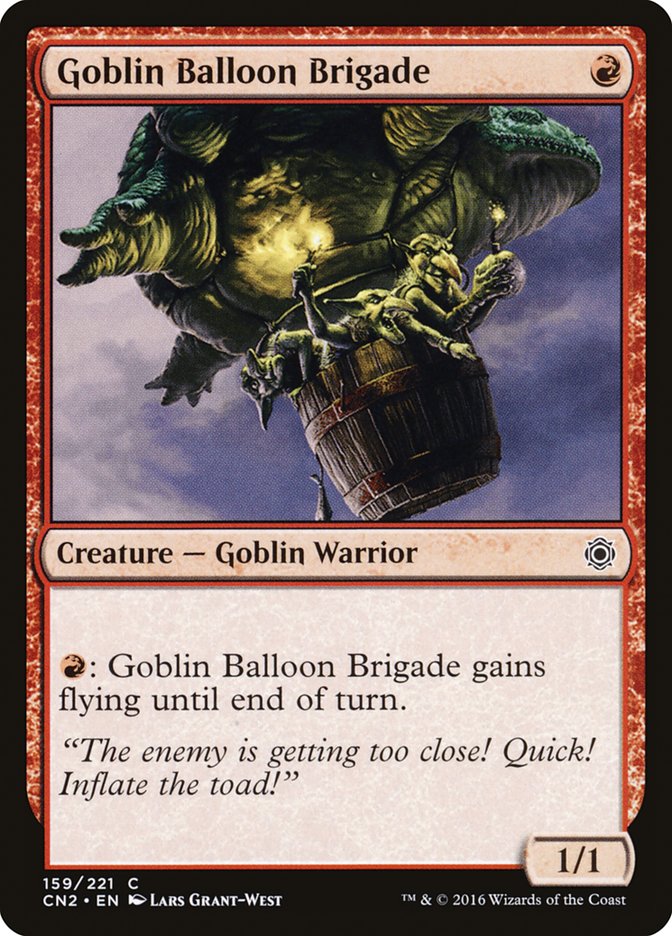 Magic | Goblin Balloon Brigade [Conspiracy: Take the Crown] | The Nerd Merchant