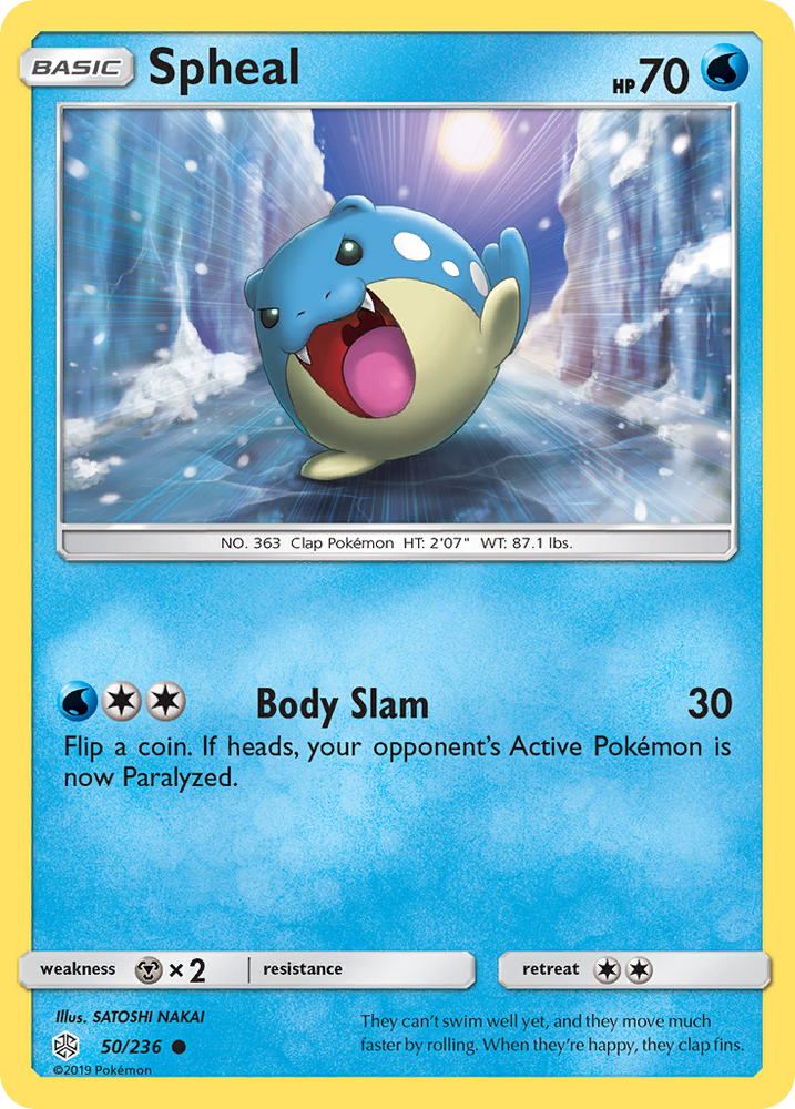 Pokemon| Spheal (50/236) [Sun & Moon: Cosmic Eclipse] | The Nerd Merchant