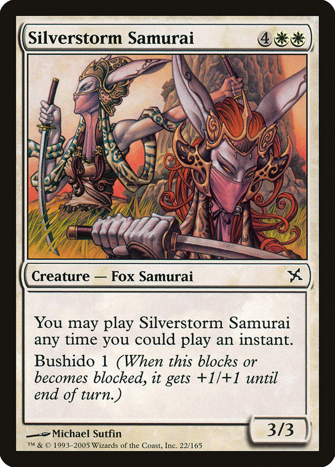 Magic | Silverstorm Samurai [Betrayers of Kamigawa] | The Nerd Merchant