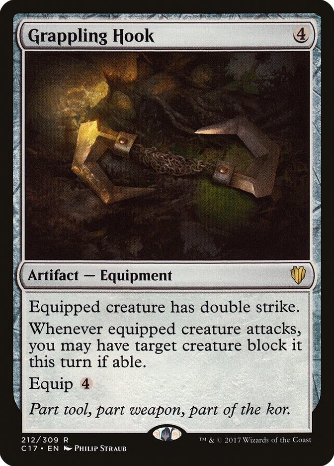 Magic | Grappling Hook [Commander 2017] | The Nerd Merchant