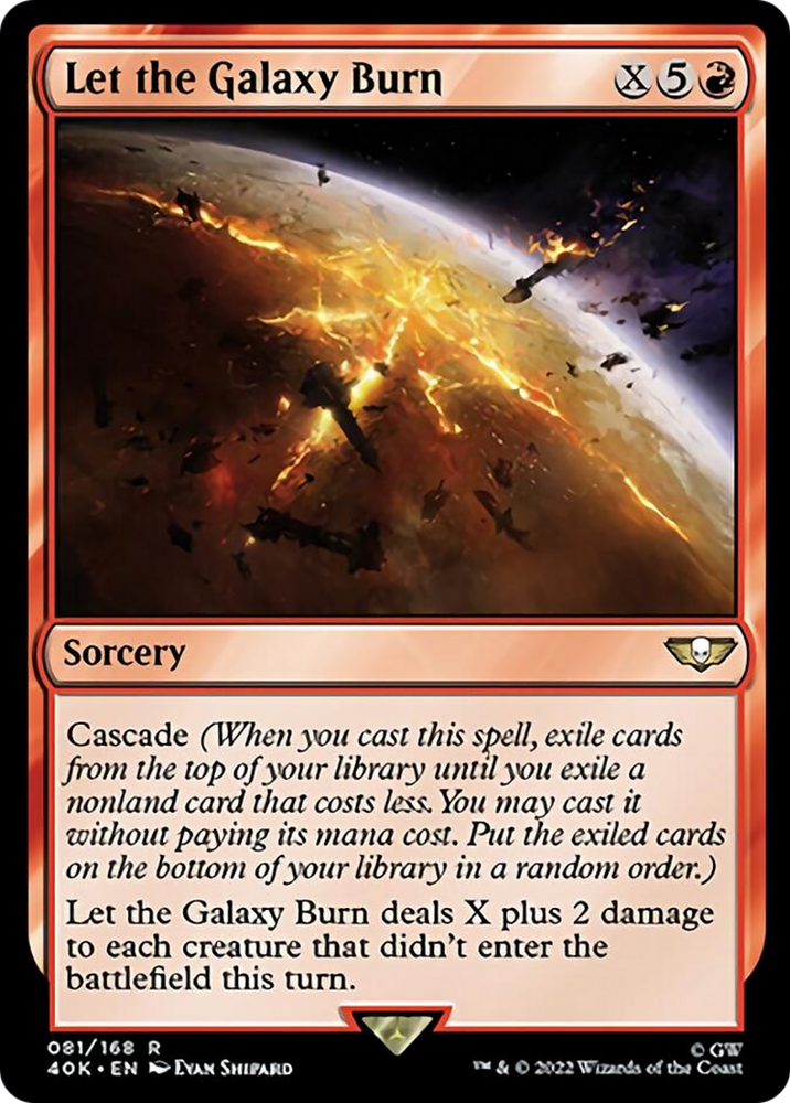 Magic | Let the Galaxy Burn [Warhammer 40,000] | The Nerd Merchant