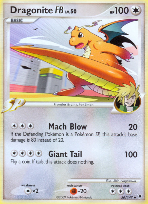 Pokemon | Dragonite FB (56/147) [Platinum: Supreme Victors] | The Nerd Merchant
