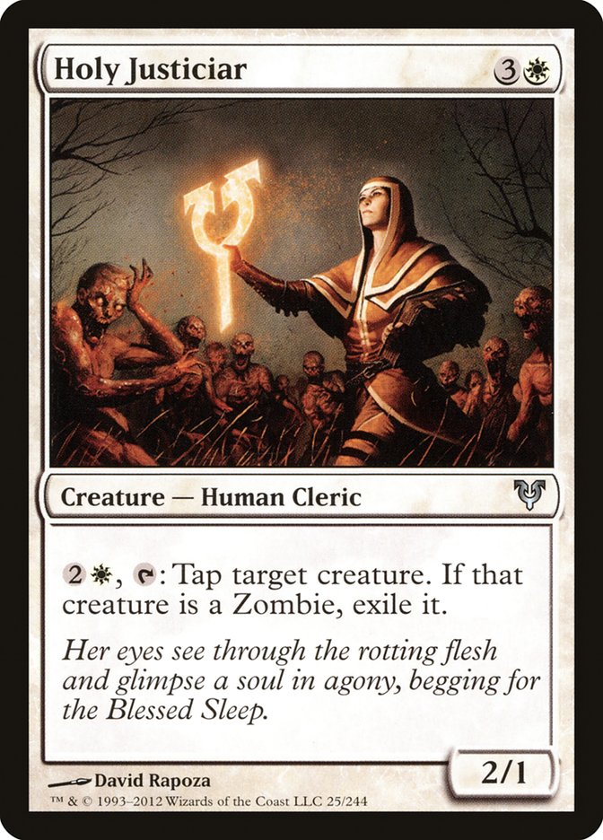 Magic | Holy Justiciar [Avacyn Restored] | The Nerd Merchant