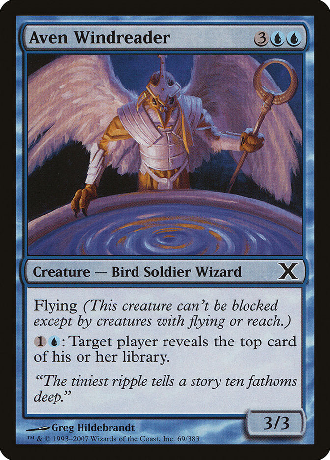 Magic | Aven Windreader [Tenth Edition] | The Nerd Merchant
