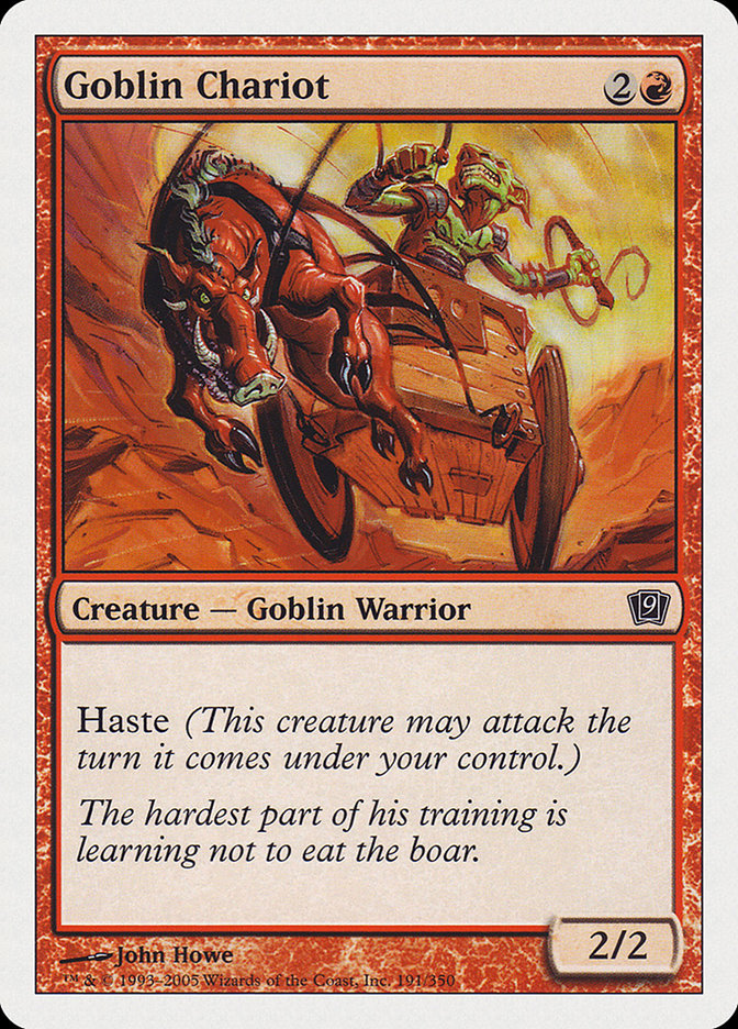 Magic | Goblin Chariot [Ninth Edition] | The Nerd Merchant
