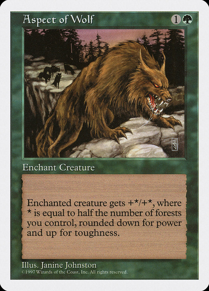 Magic | Aspect of Wolf [Fifth Edition] | The Nerd Merchant