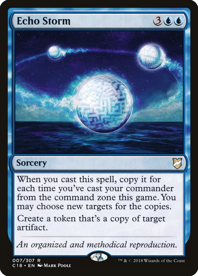 Magic | Echo Storm [Commander 2018] | The Nerd Merchant