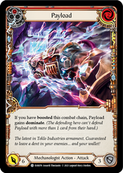 Flesh and Blood TCG | Payload (Red) [EVR076] (Everfest)  1st Edition Rainbow Foil | The Nerd Merchant