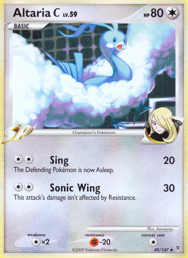 Pokemon | Altaria C (49/147) [Platinum: Supreme Victors] | The Nerd Merchant
