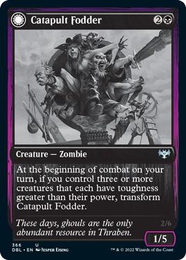 Magic | Catapult Fodder // Catapult Captain [Innistrad: Double Feature] | The Nerd Merchant