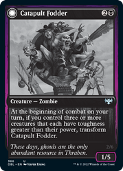 Magic | Catapult Fodder // Catapult Captain [Innistrad: Double Feature] | The Nerd Merchant