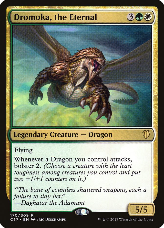 Magic | Dromoka, the Eternal [Commander 2017] | The Nerd Merchant