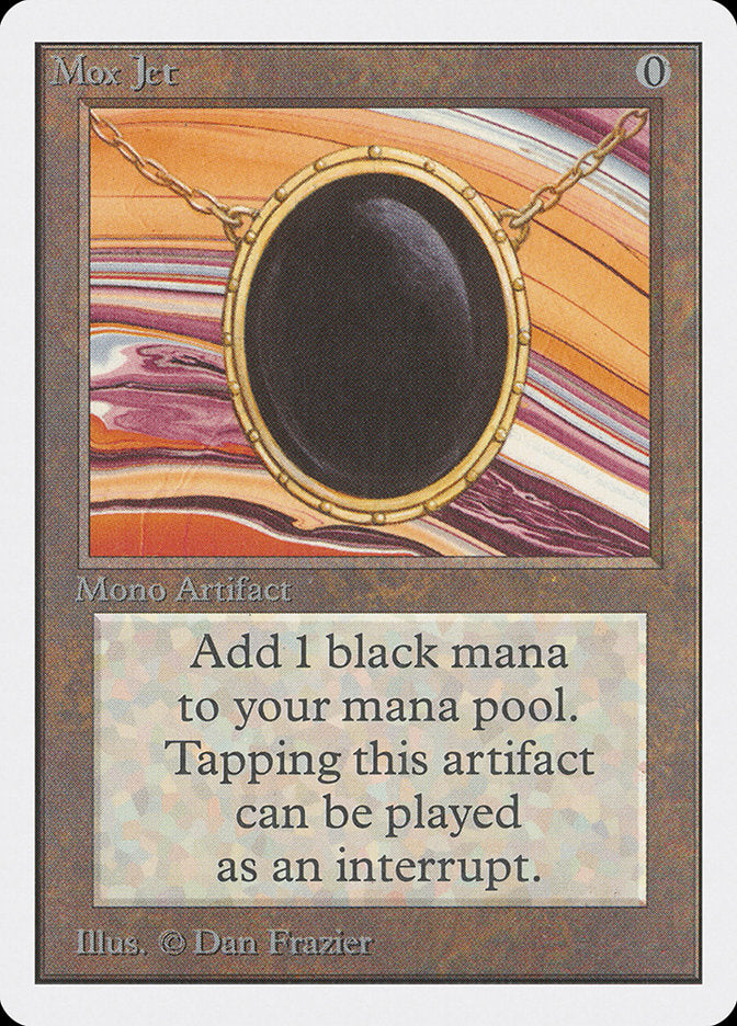 Magic | Mox Jet [Unlimited Edition] | The Nerd Merchant
