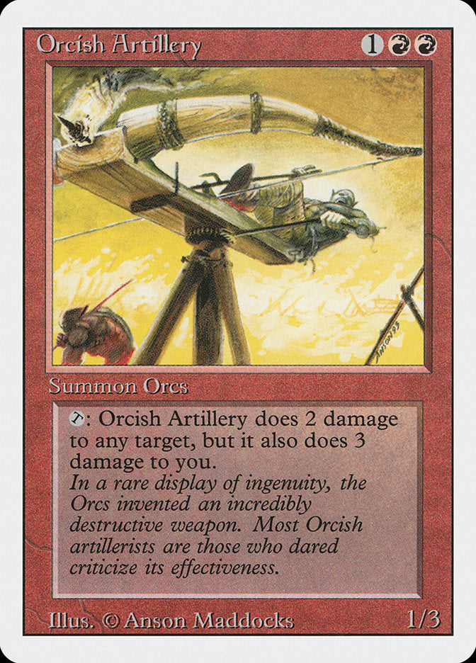 Magic | Orcish Artillery [Revised Edition] | The Nerd Merchant