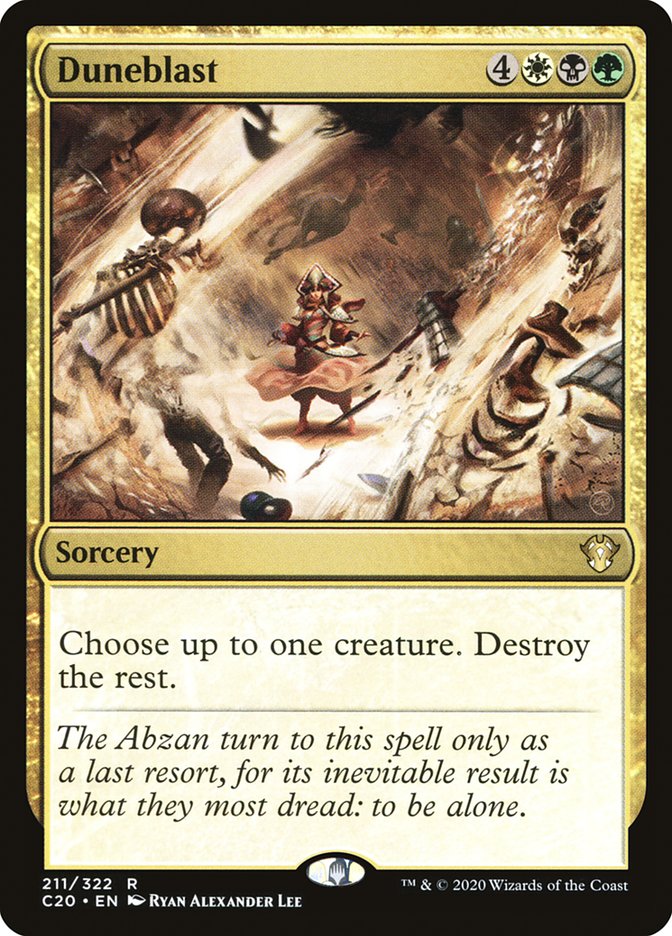 Magic | Duneblast [Commander 2020] | The Nerd Merchant