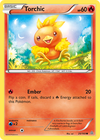 Pokemon | Torchic (25/160) [XY: Primal Clash] | The Nerd Merchant