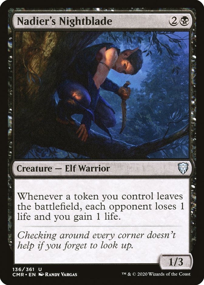 Magic | Nadier's Nightblade [Commander Legends] | The Nerd Merchant