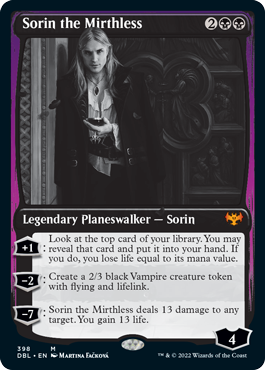 Magic | Sorin the Mirthless [Innistrad: Double Feature] | The Nerd Merchant