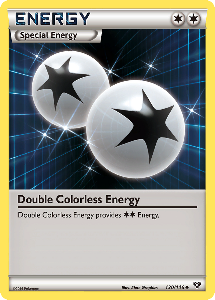 Pokemon | Double Colorless Energy (130/146) [XY: Base Set] | The Nerd Merchant
