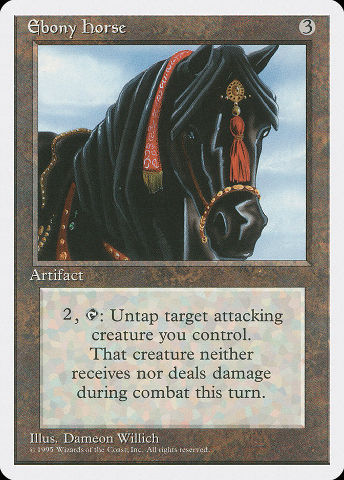 Magic | Ebony Horse [Fourth Edition] | The Nerd Merchant