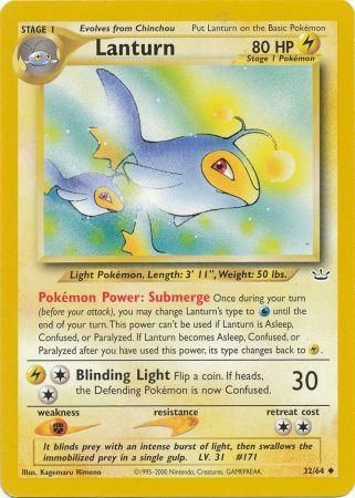 Pokemon | Lanturn (32/64) [Neo Revelation Unlimited] | The Nerd Merchant