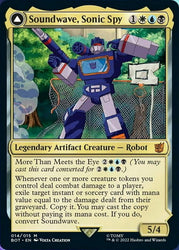 Magic | Soundwave, Sonic Spy // Soundwave, Superior Captain [Transformers] | The Nerd Merchant