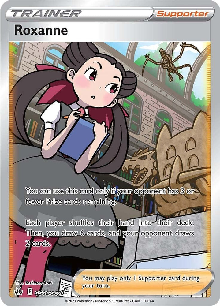 Pokemon | Roxanne (GG66/GG70) [Sword & Shield: Crown Zenith] | The Nerd Merchant