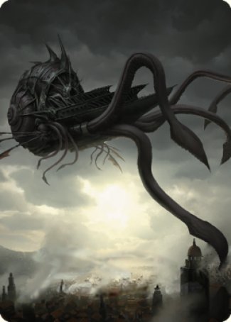 Magic | Nautiloid Ship Art Card [Commander Legends: Battle for Baldur's Gate Art Series] | The Nerd Merchant
