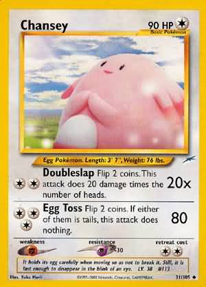 Pokemon | Chansey (31/105) [Neo Destiny Unlimited] | The Nerd Merchant