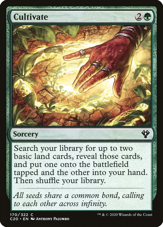 Magic | Cultivate [Commander 2020] | The Nerd Merchant