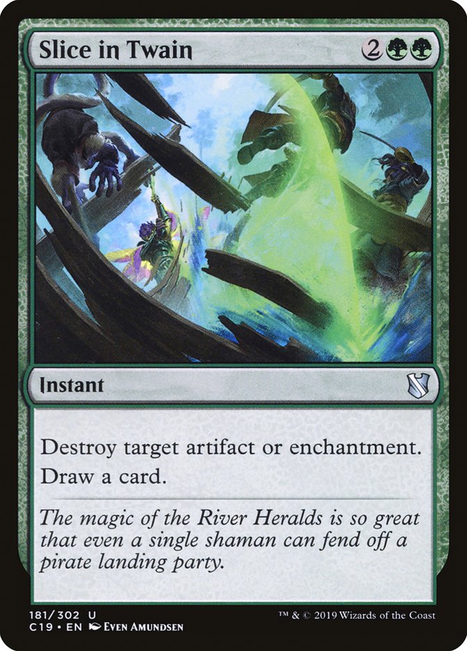Magic | Slice in Twain [Commander 2019] | The Nerd Merchant