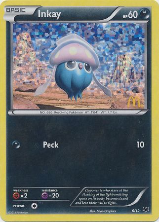 Pokemon | Inkay (6/12) [McDonald's Promos: 2014 Collection] | The Nerd Merchant