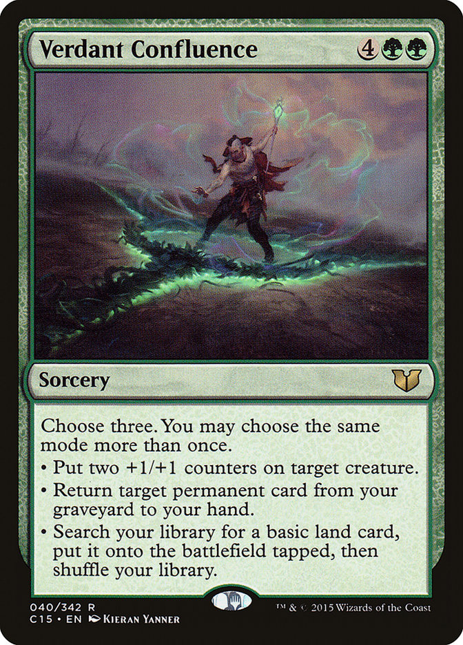 Magic | Verdant Confluence [Commander 2015] | The Nerd Merchant