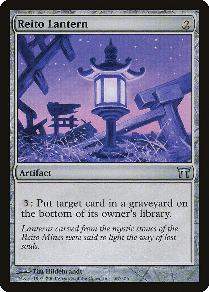 Magic | Reito Lantern [Champions of Kamigawa] | The Nerd Merchant