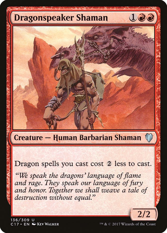 Magic | Dragonspeaker Shaman [Commander 2017] | The Nerd Merchant